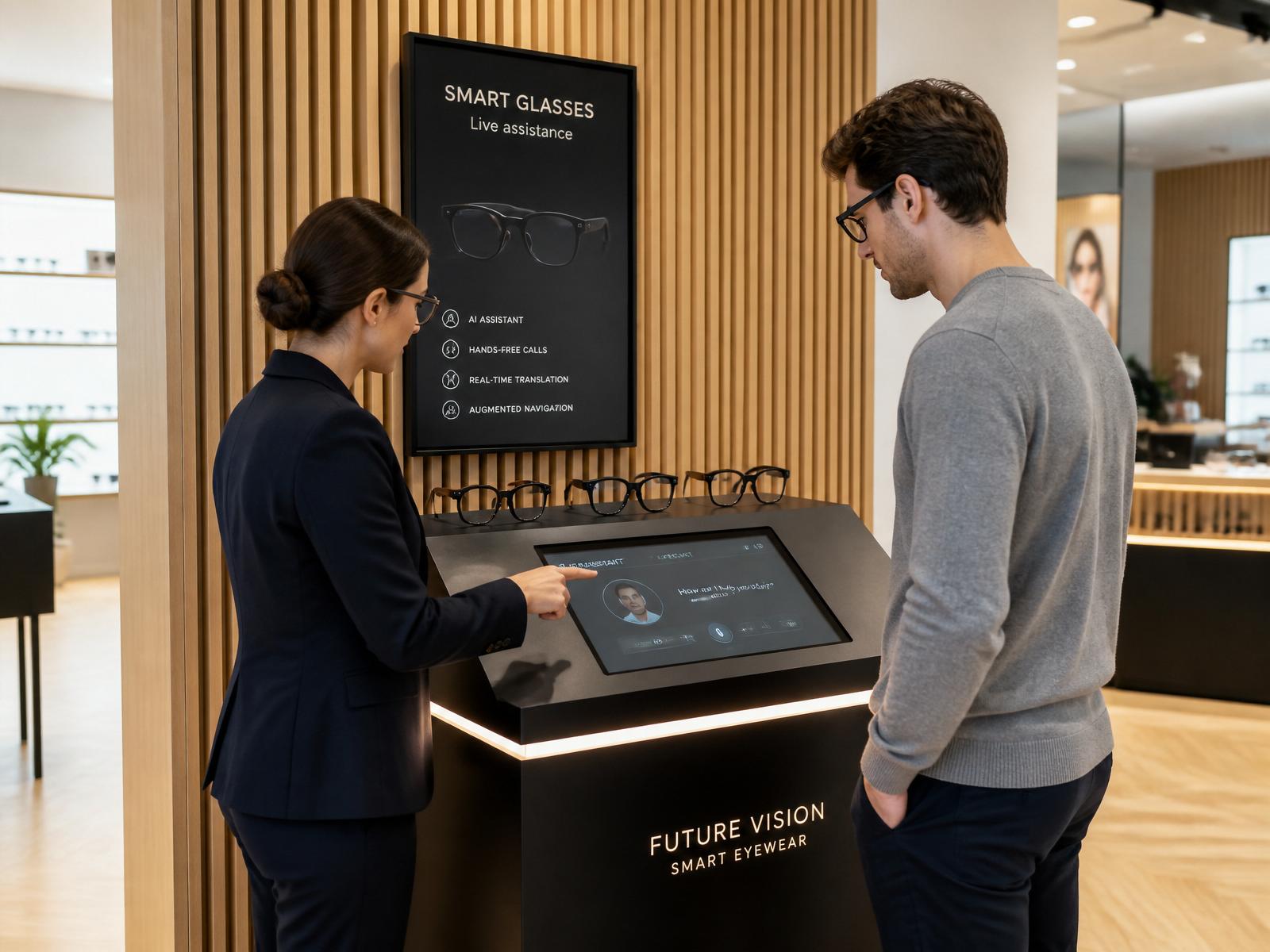 Smart-Glasses Demo-Station