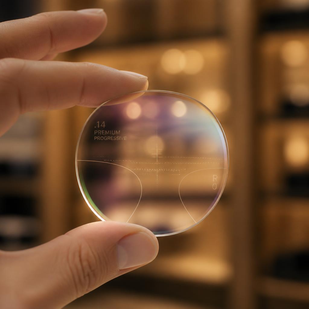 STEINER-Vision Gleitsichtglas im Licht